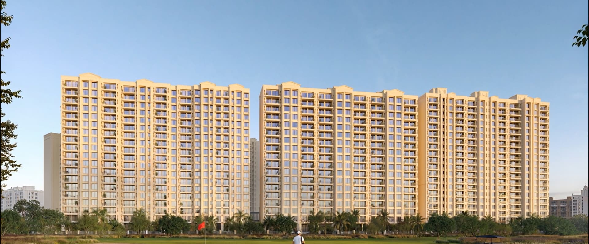 Hiranandani Belicia Seating Area