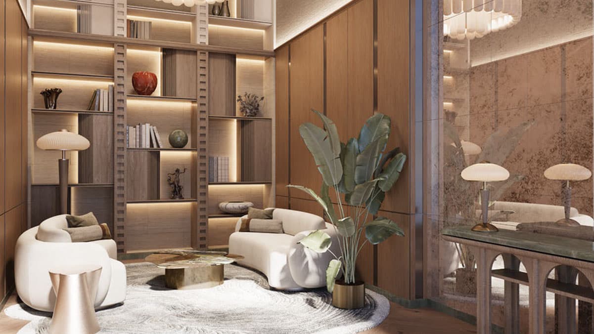 Hiranandani Hampstead Reading Lounge