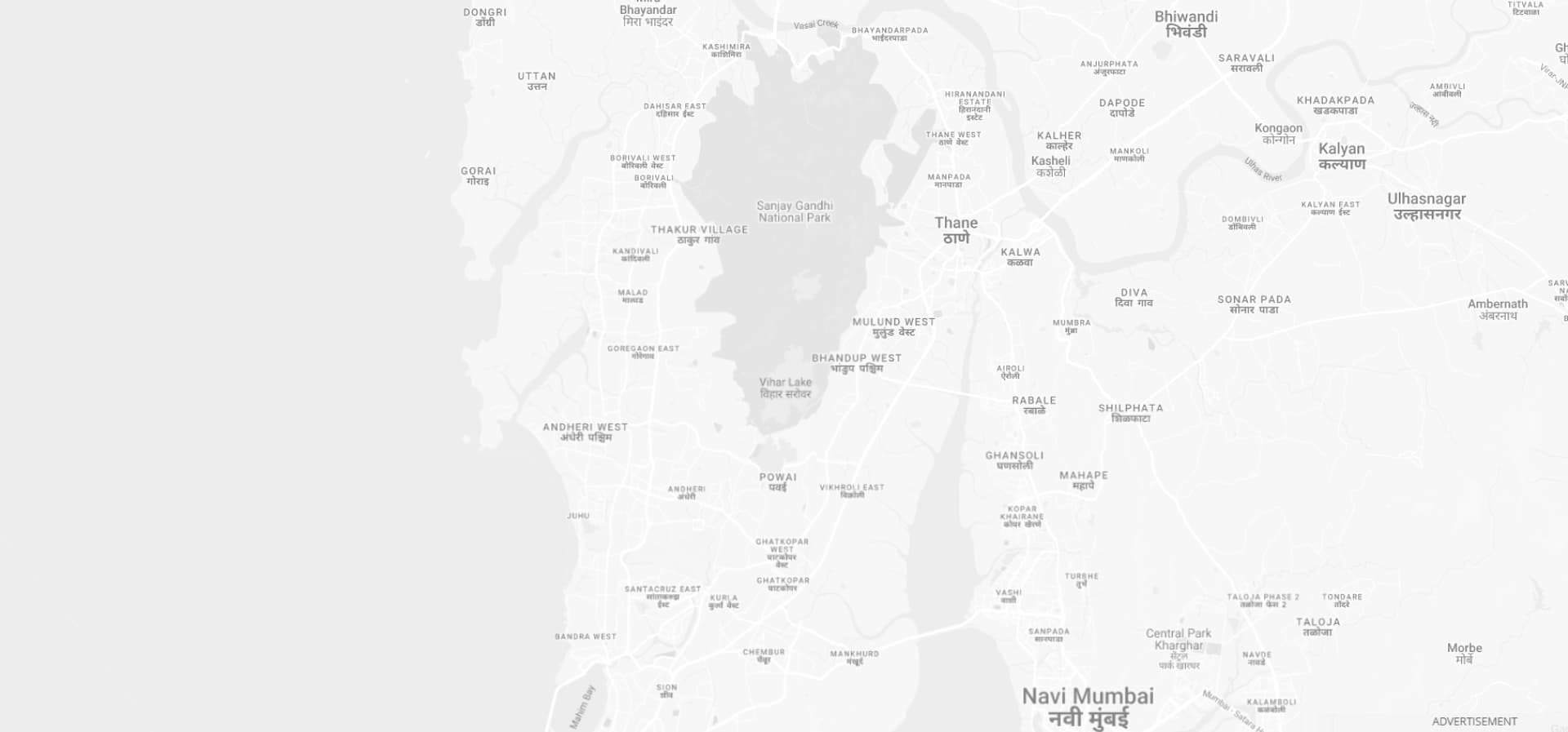 Thane connectivity map