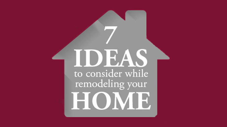 remodeling home infographic