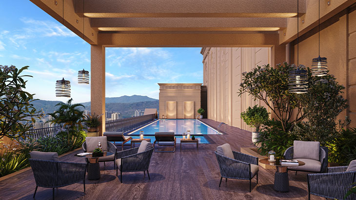 Luxury amenities and facilities in Panch Pakhadi - House of Hiranandani