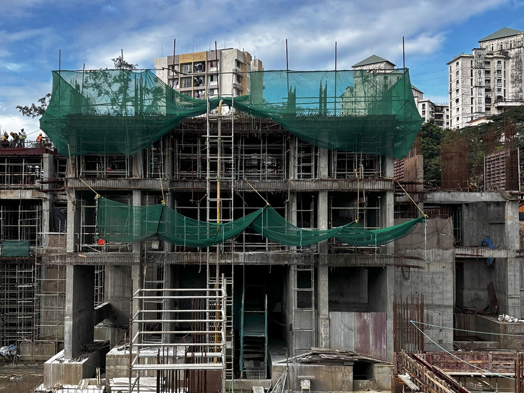 Florencia B - Balance Upper Ground slab work in progress.