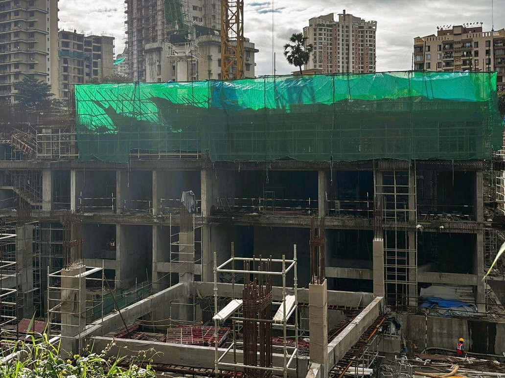 Somerset - Upper Ground slab work in progress.