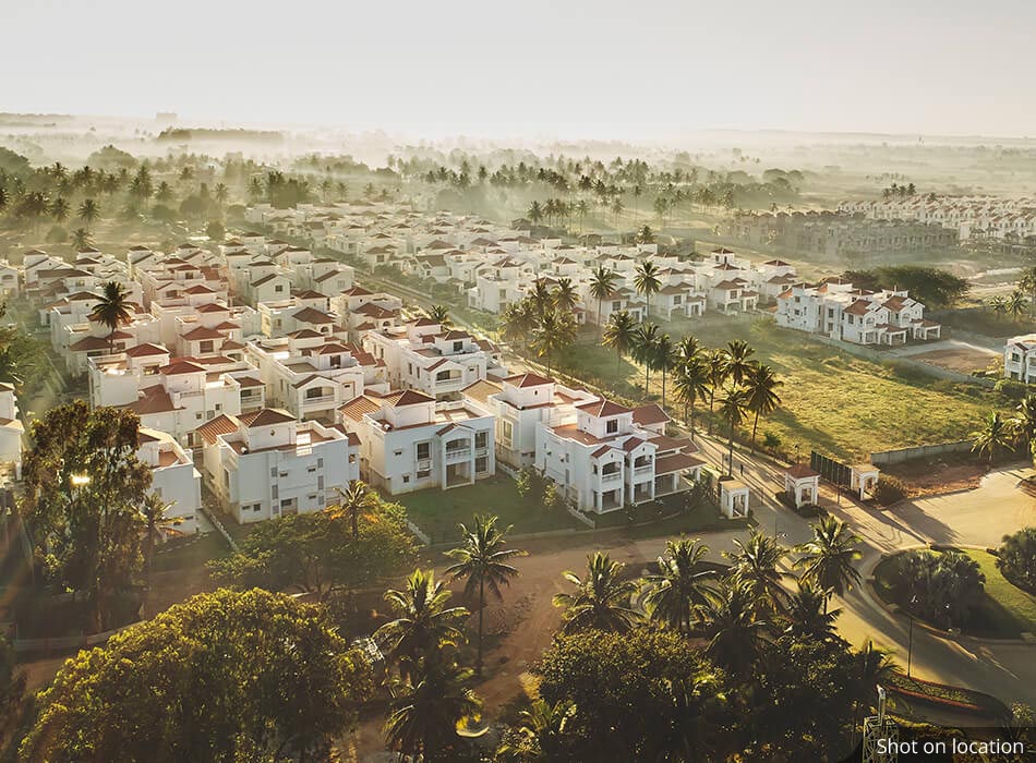 Aerial View (1 ) of Villas by House of Hirandani in Devanahalli, Bengaluru